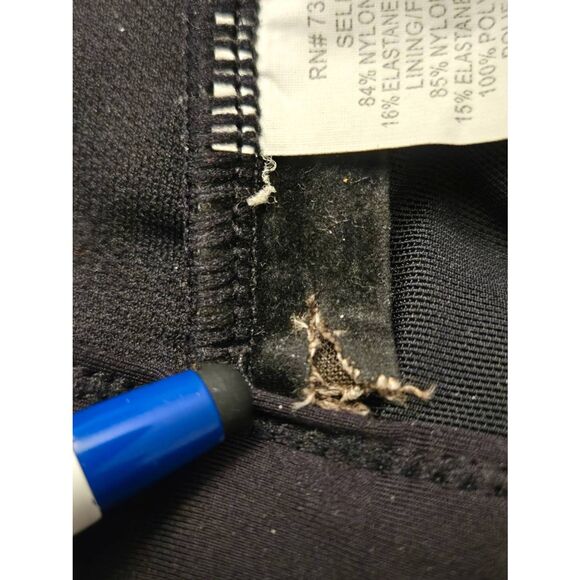 Kenneth Cole Reaction Women's PLUS Size 2X Black Ruffle Bikini Top - Picture 6 of 7